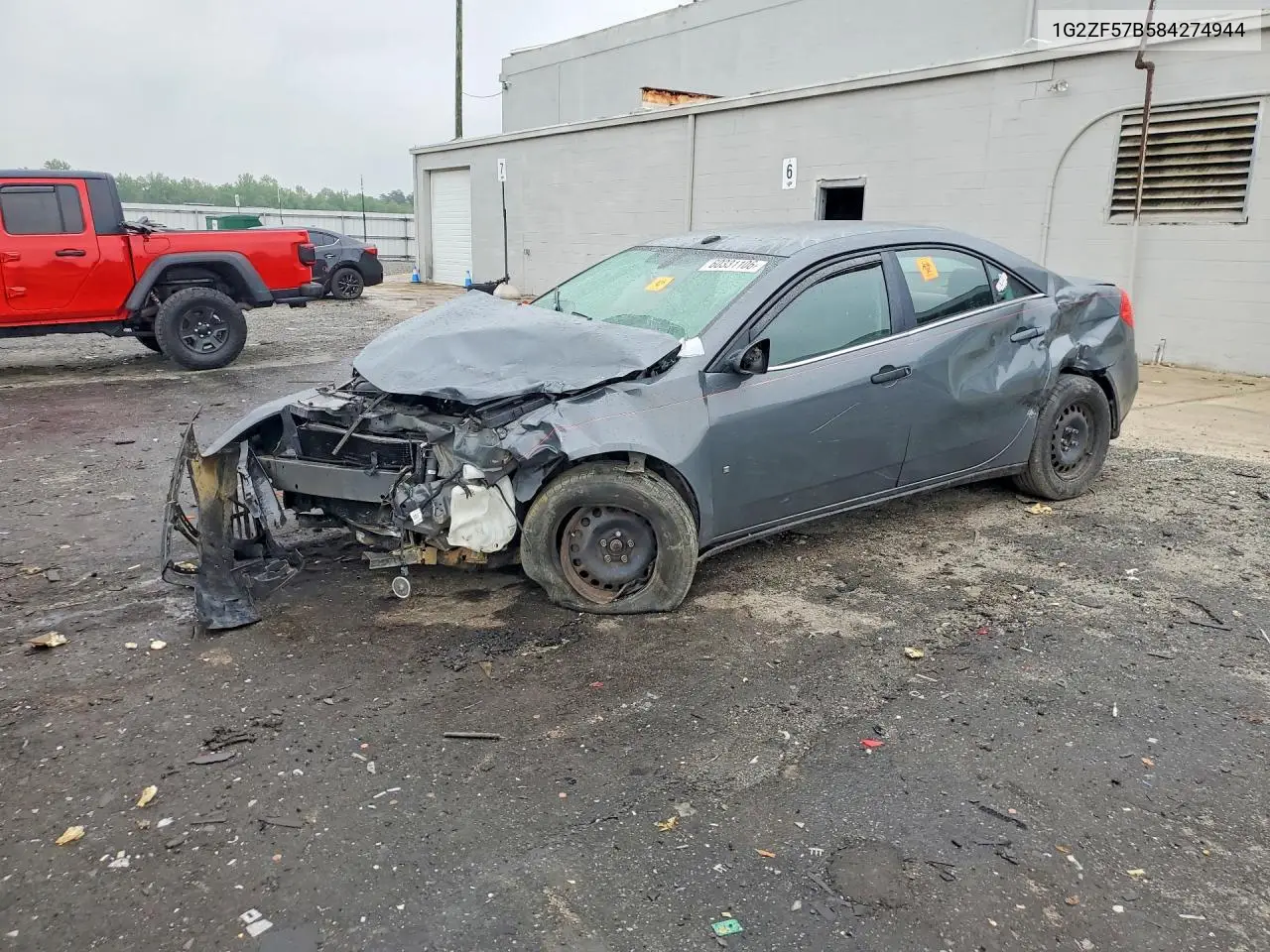 1G2ZF57B584274944 2008 Pontiac G6 Value Leader