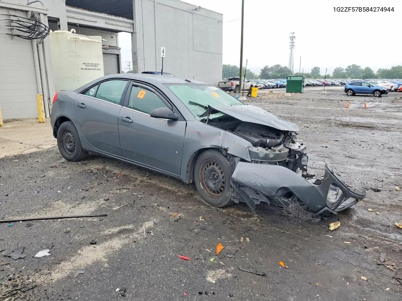 1G2ZF57B584274944 2008 Pontiac G6 Value Leader