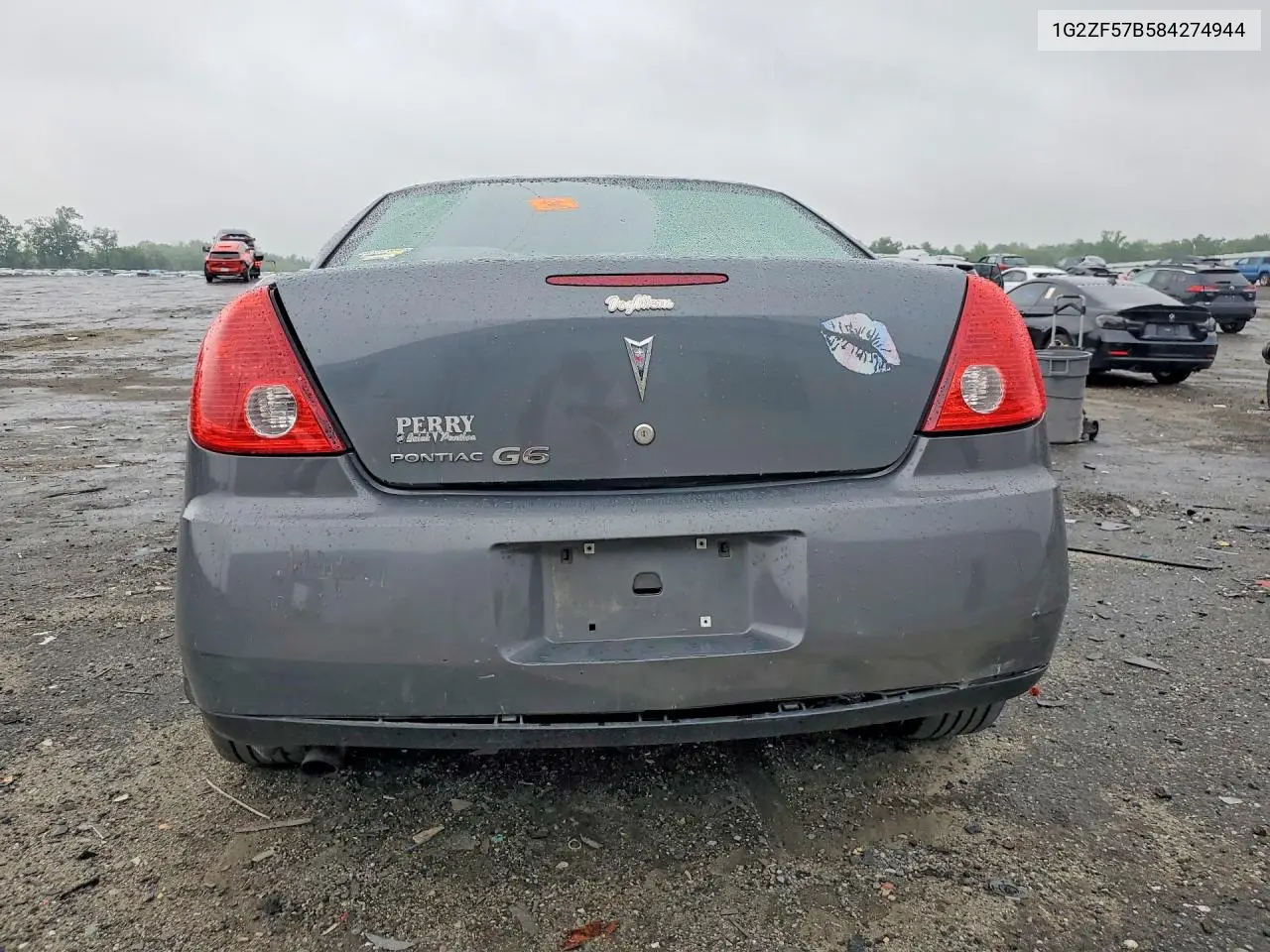 1G2ZF57B584274944 2008 Pontiac G6 Value Leader