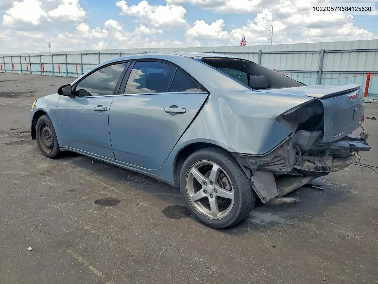 2008 Pontiac G6 Base VIN: 1G2ZG57N684125630 Lot: 60489026