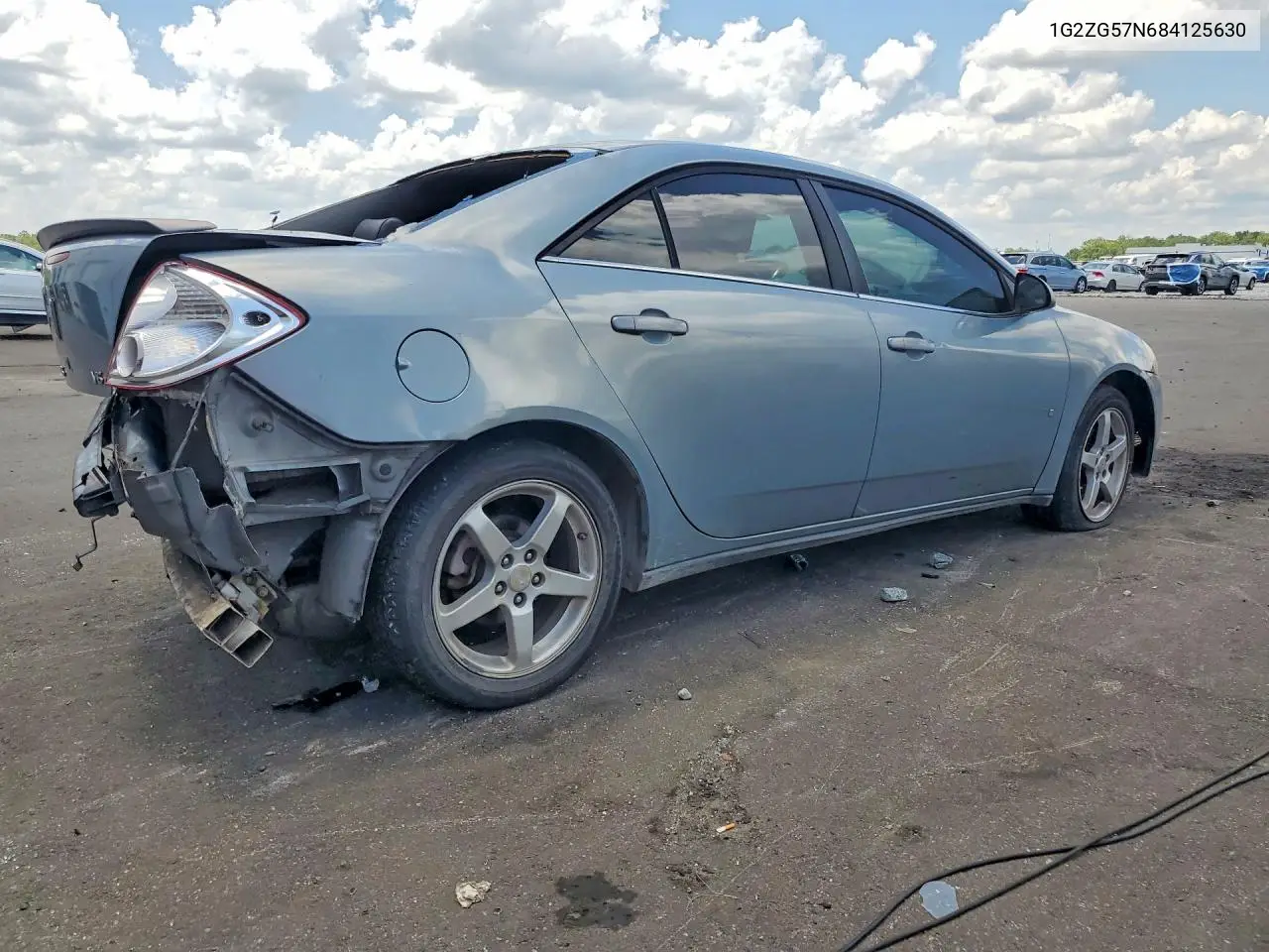 2008 Pontiac G6 Base VIN: 1G2ZG57N684125630 Lot: 60489026