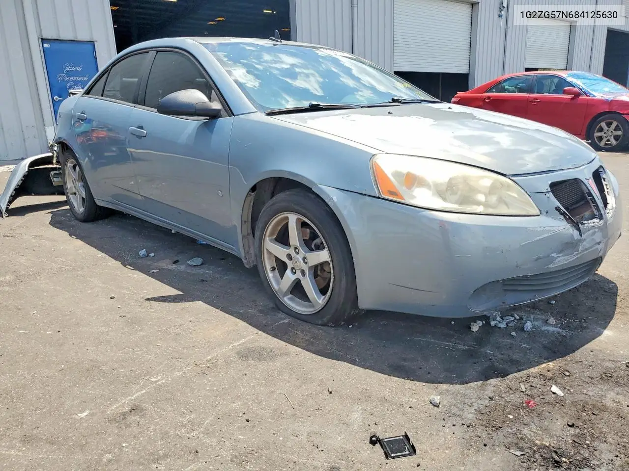 2008 Pontiac G6 Base VIN: 1G2ZG57N684125630 Lot: 60489026
