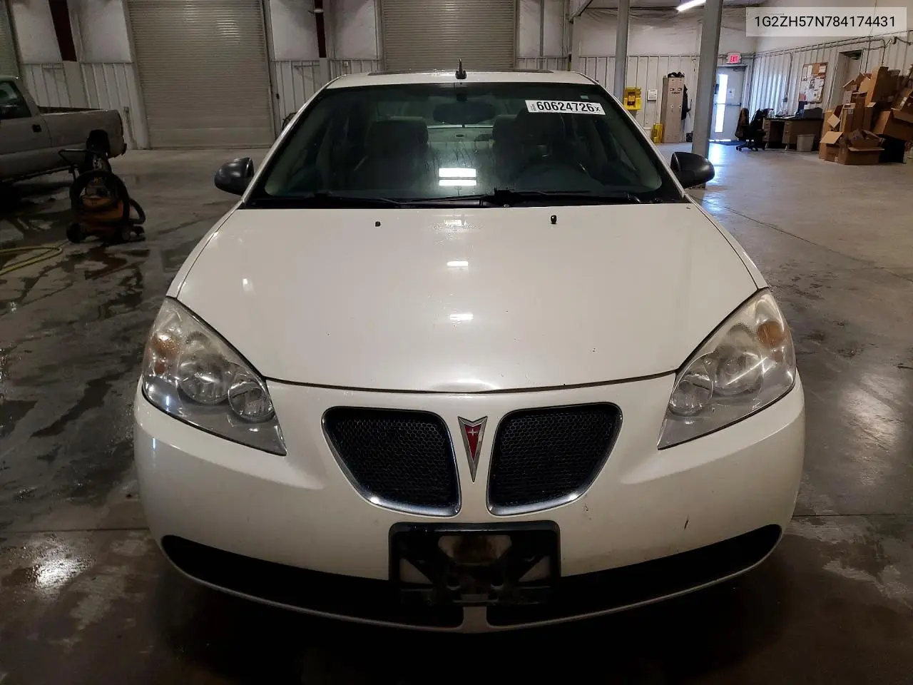 2008 Pontiac G6 Gt VIN: 1G2ZH57N784174431 Lot: 60624726