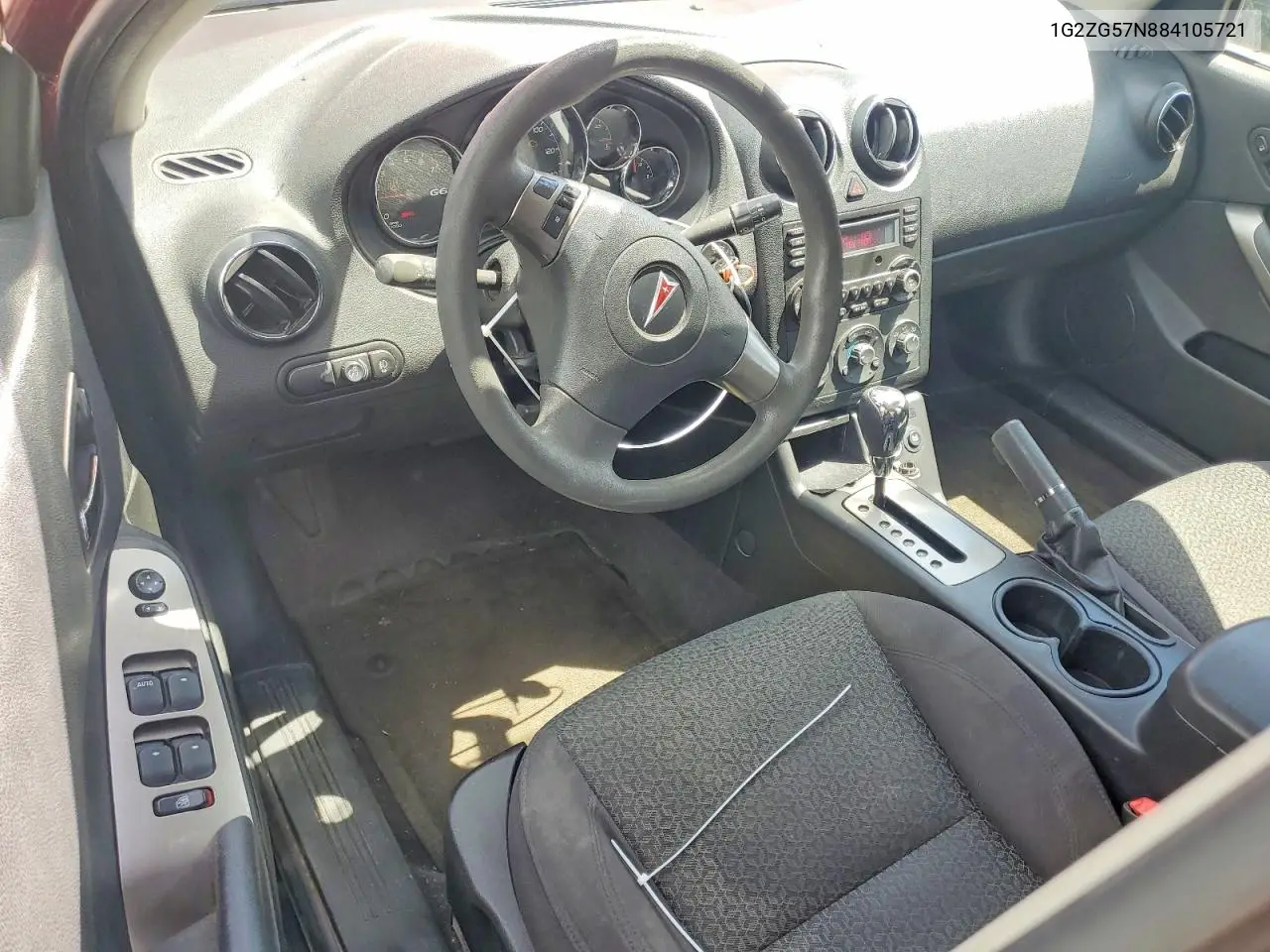 2008 Pontiac G6 Base VIN: 1G2ZG57N884105721 Lot: 60834286