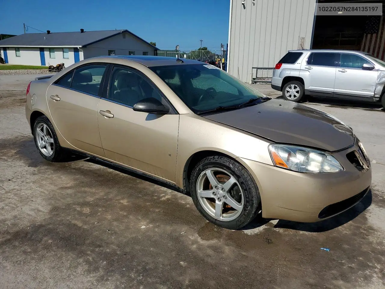 2008 Pontiac G6 Base/Se VIN: 1G2ZG57N284135197 Lot: 61101596