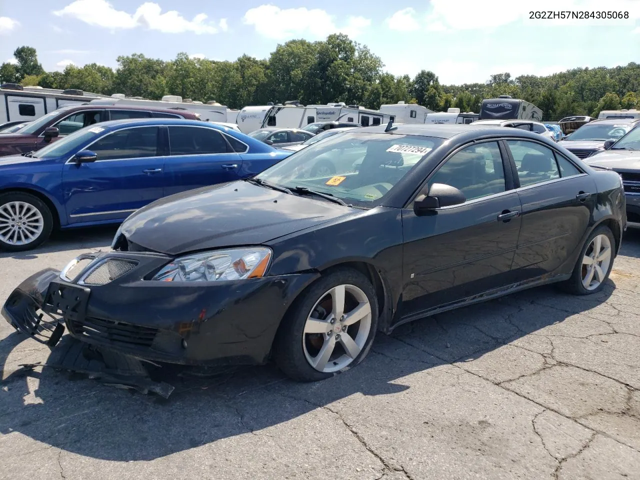 2008 Pontiac G6 Gt VIN: 1G2ZH57N284305068 Lot: 70727294
