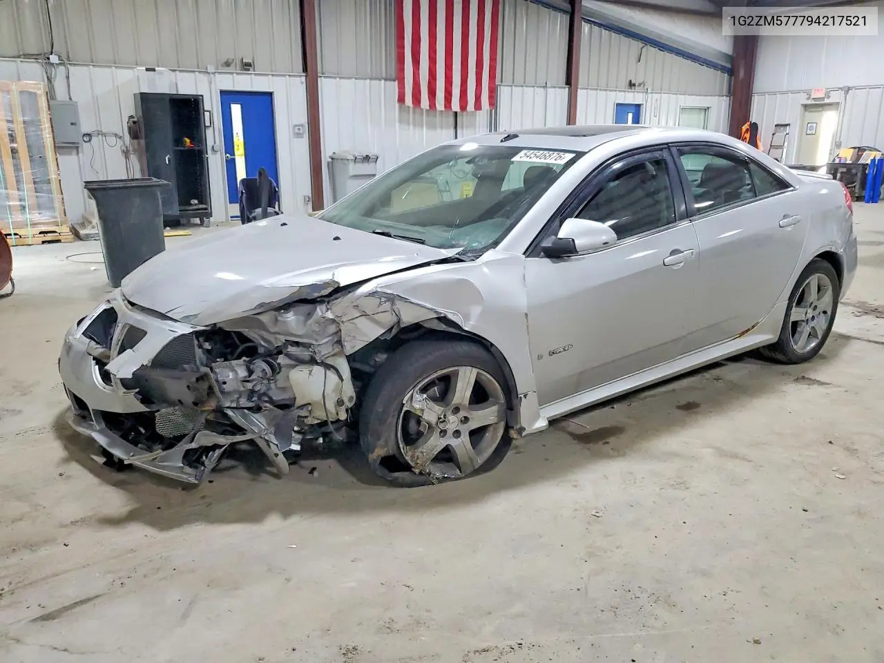 2009 Pontiac G6 Gxp VIN: 1G2ZM577794217521 Lot: 54546876