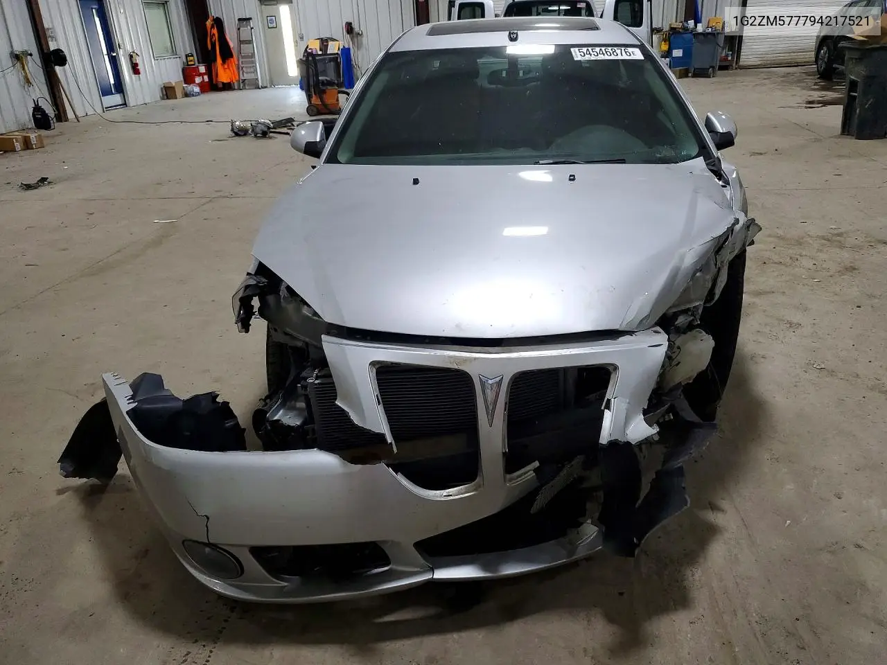 2009 Pontiac G6 Gxp VIN: 1G2ZM577794217521 Lot: 54546876