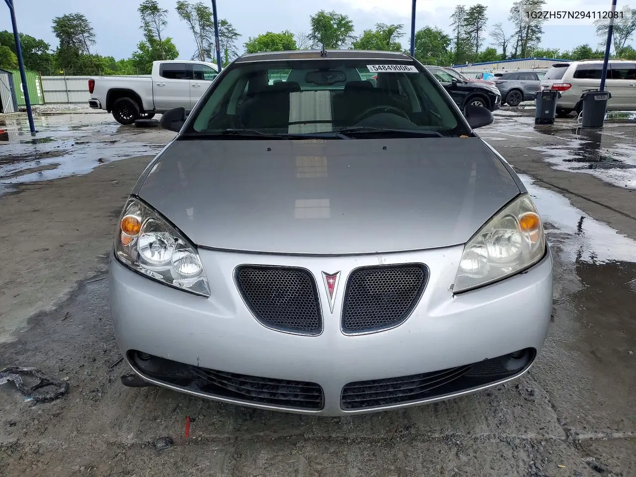 2009 Pontiac G6 Gt VIN: 1G2ZH57N294112081 Lot: 54849006
