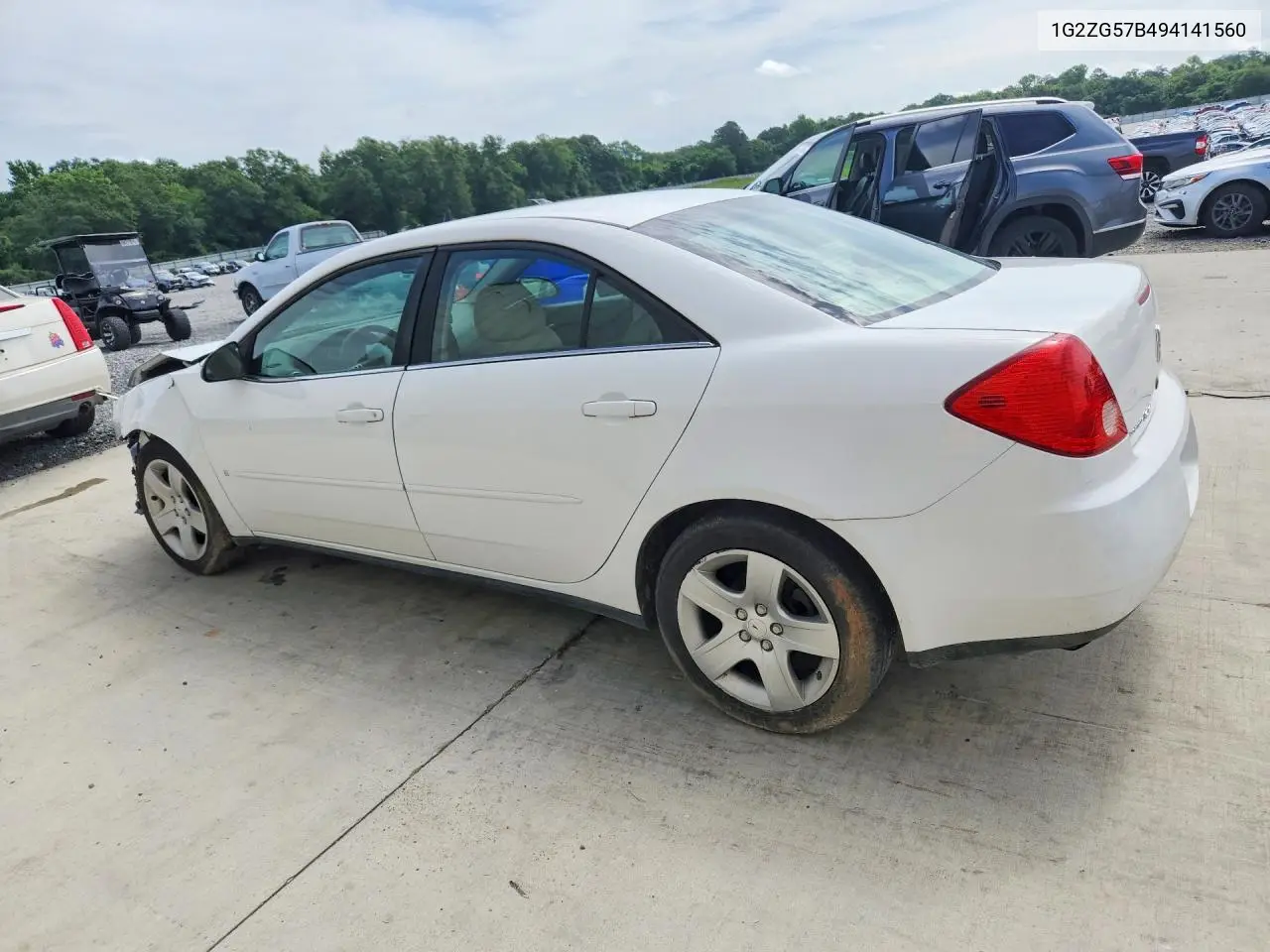 2009 Pontiac G6 VIN: 1G2ZG57B494141560 Lot: 55035196