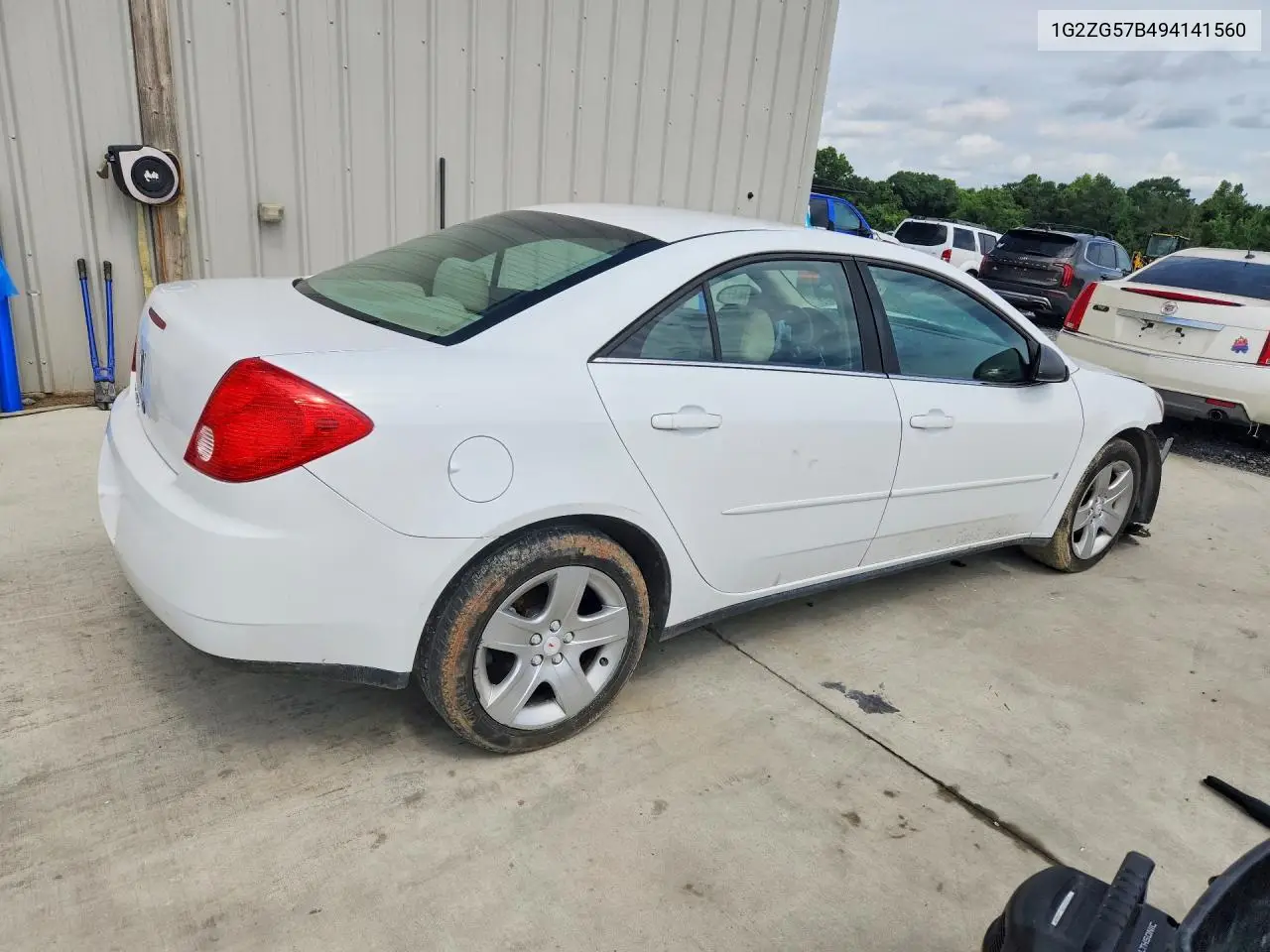 2009 Pontiac G6 VIN: 1G2ZG57B494141560 Lot: 55035196