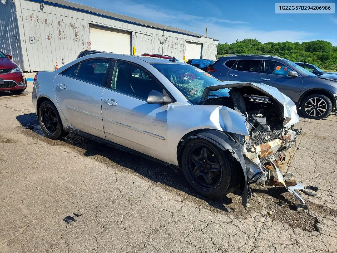 2009 Pontiac G6 VIN: 1G2ZG57B294206986 Lot: 56813256