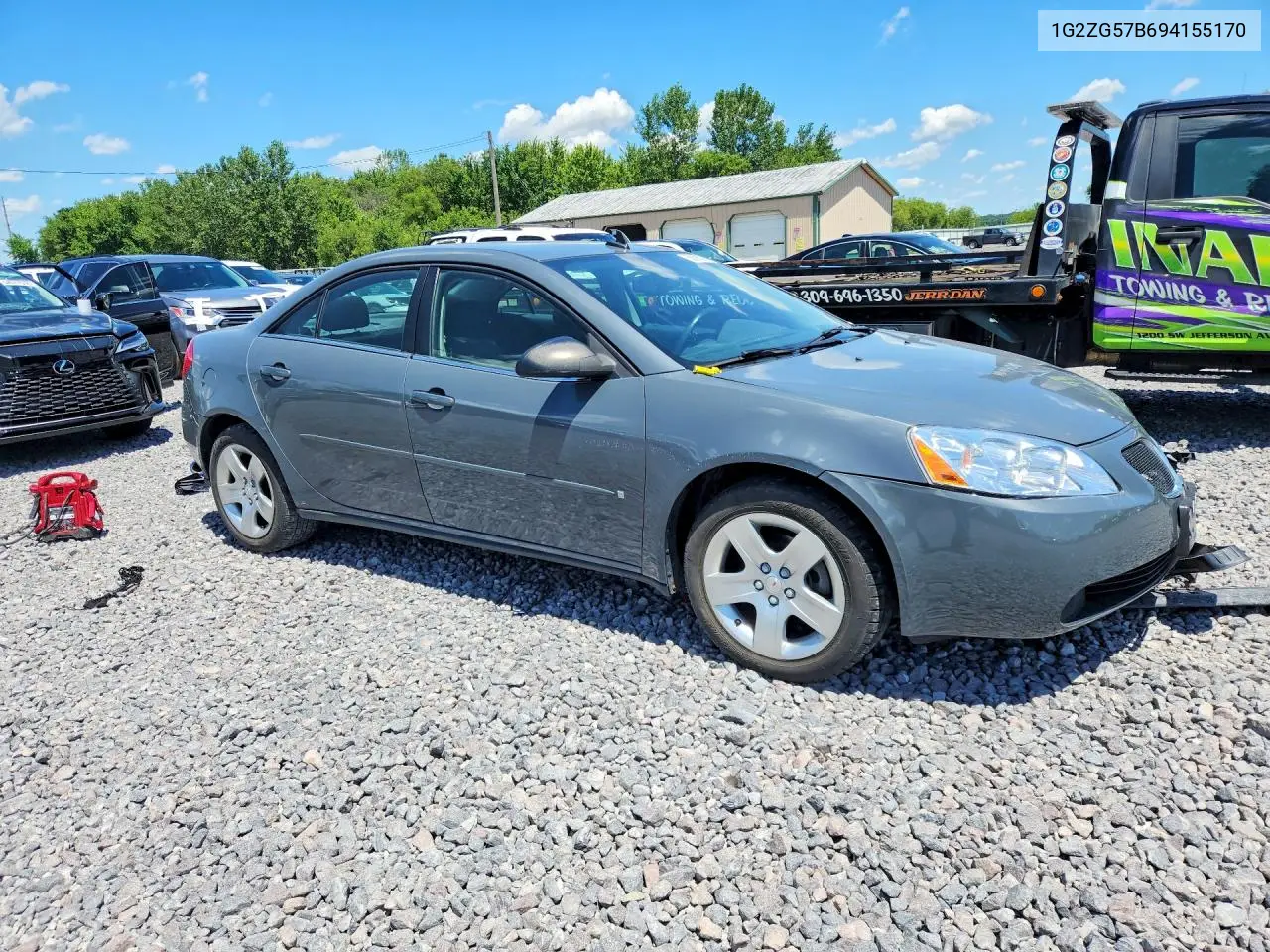 2009 Pontiac G6 VIN: 1G2ZG57B694155170 Lot: 58085276