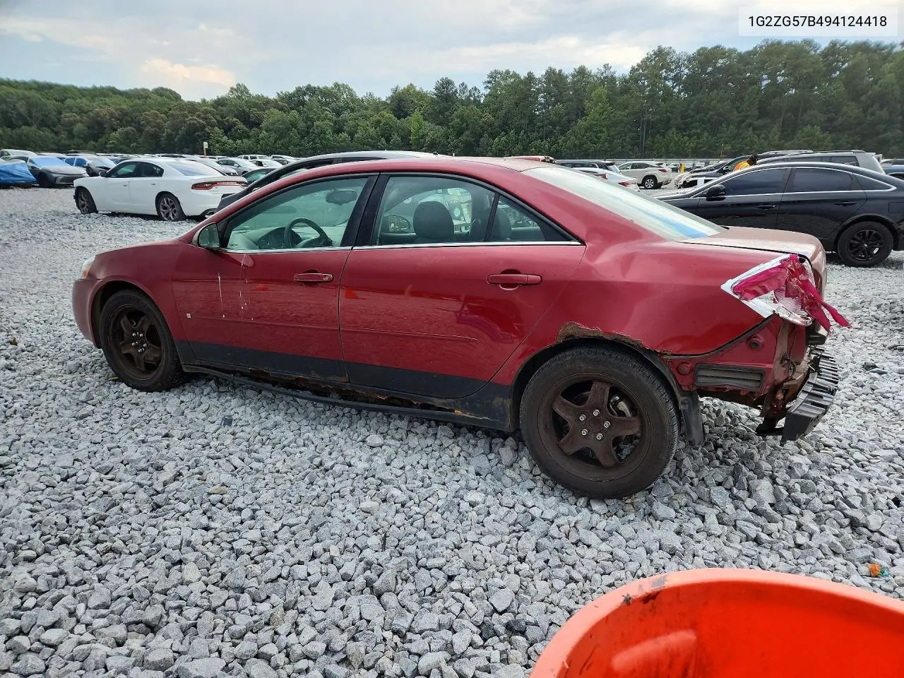 2009 Pontiac G6 VIN: 1G2ZG57B494124418 Lot: 60313256