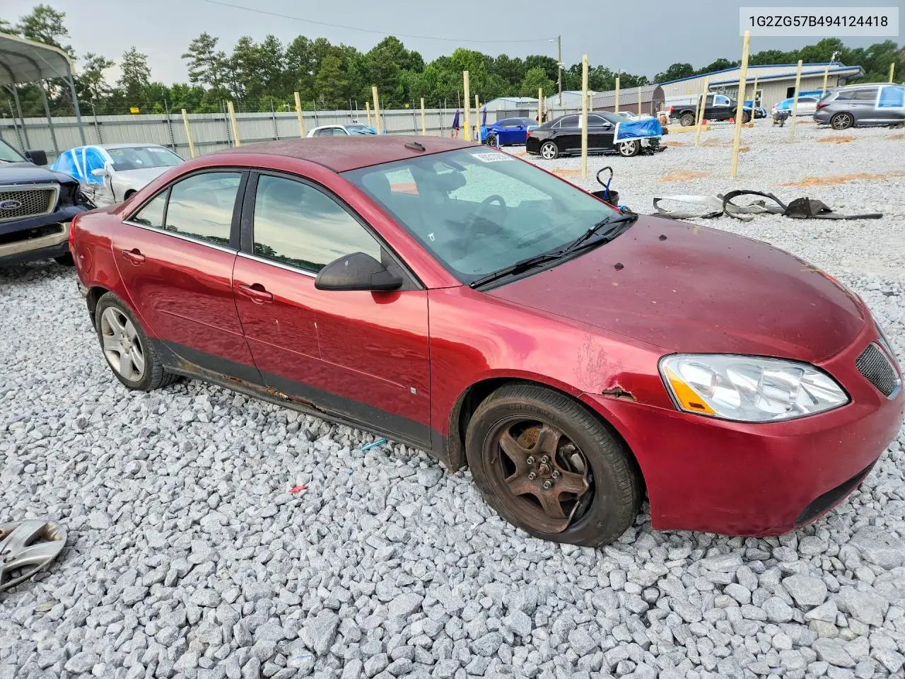 2009 Pontiac G6 VIN: 1G2ZG57B494124418 Lot: 60313256