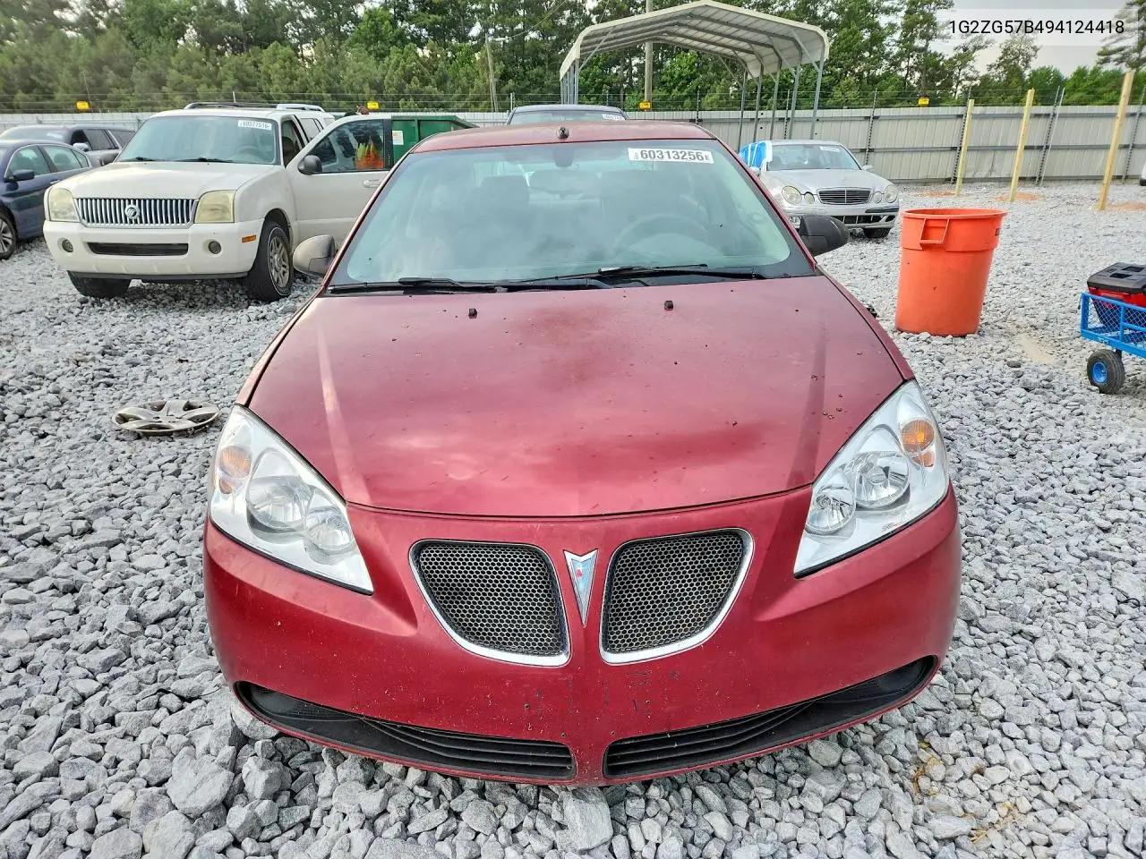 2009 Pontiac G6 VIN: 1G2ZG57B494124418 Lot: 60313256