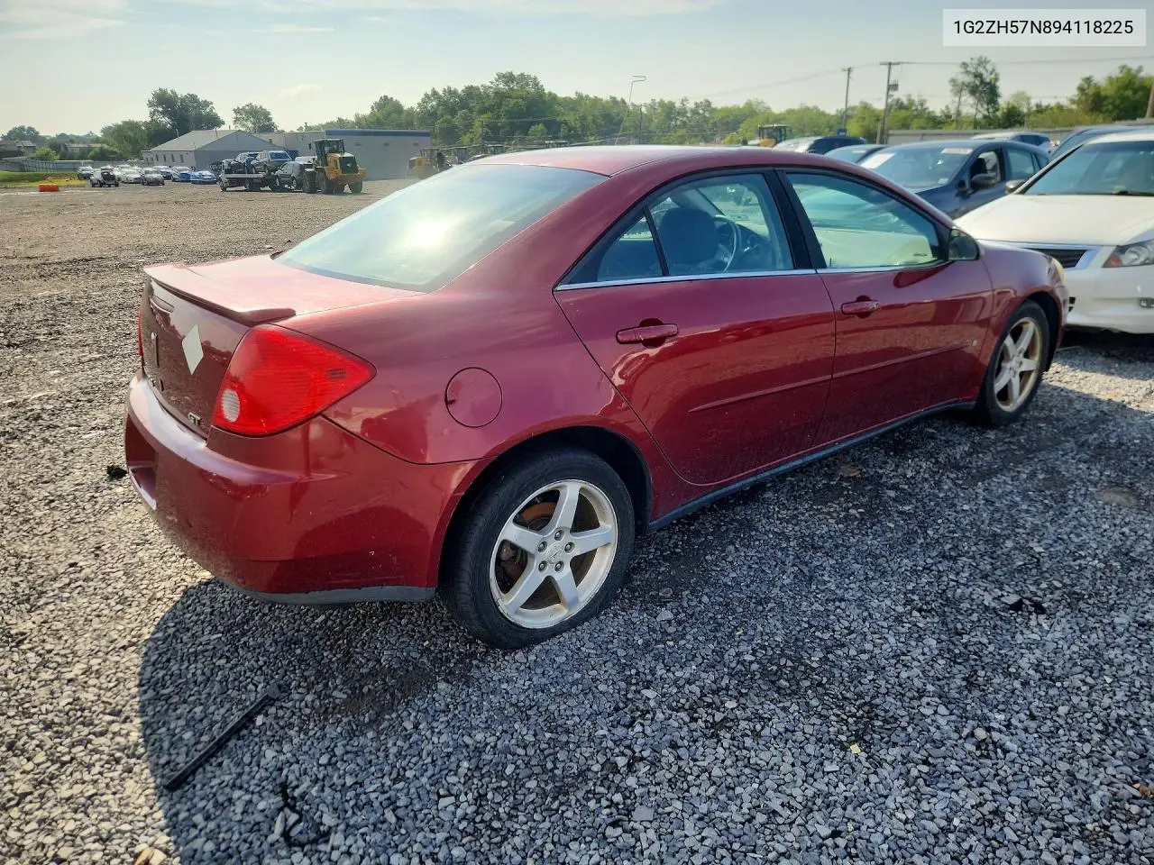 2009 Pontiac G6 Gt VIN: 1G2ZH57N894118225 Lot: 60436416