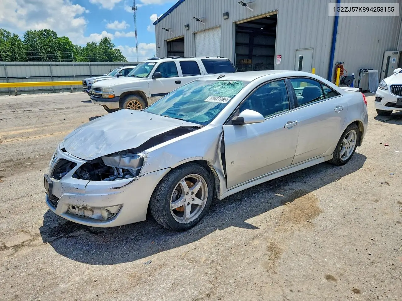 2009 Pontiac G6 VIN: 1G2ZJ57K894258155 Lot: 60637986