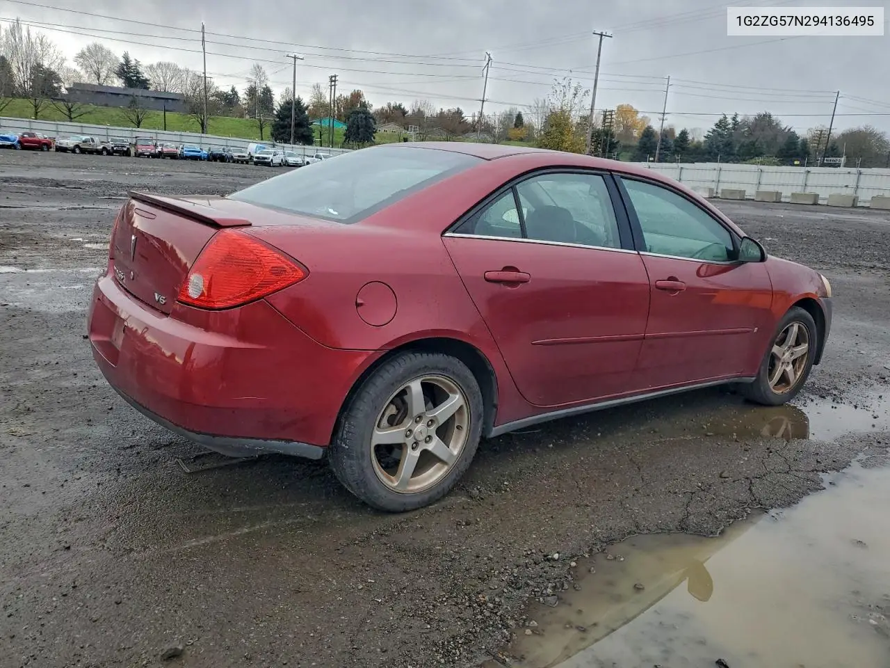 1G2ZG57N294136495 2009 Pontiac G6