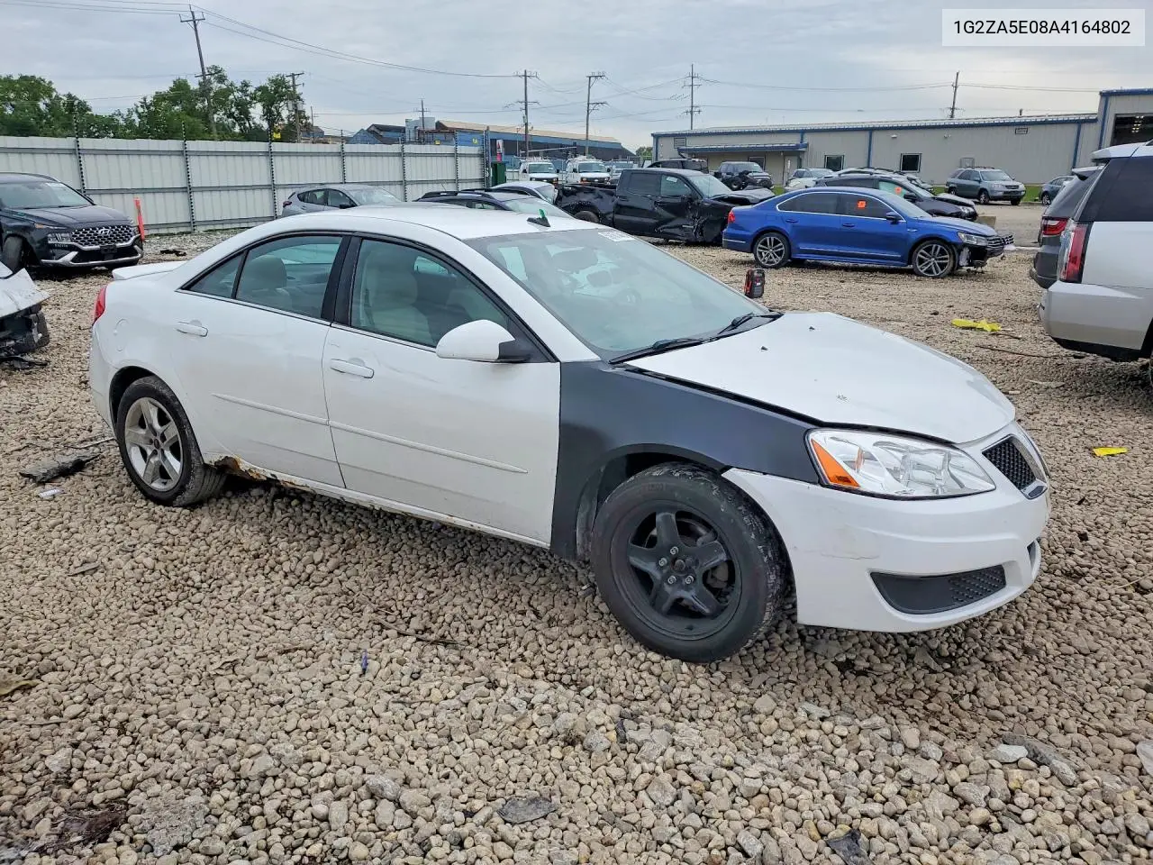 2010 Pontiac G6 VIN: 1G2ZA5E08A4164802 Lot: 59161446