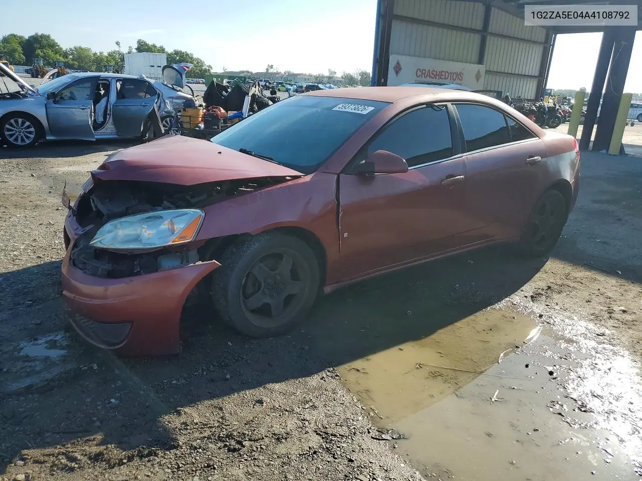 2010 Pontiac G6 VIN: 1G2ZA5E04A4108792 Lot: 59373826
