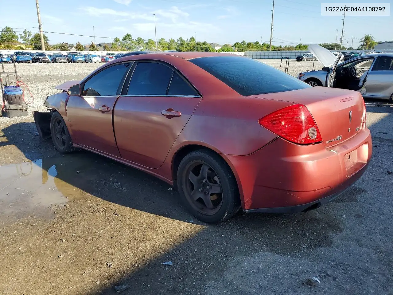 2010 Pontiac G6 VIN: 1G2ZA5E04A4108792 Lot: 59373826