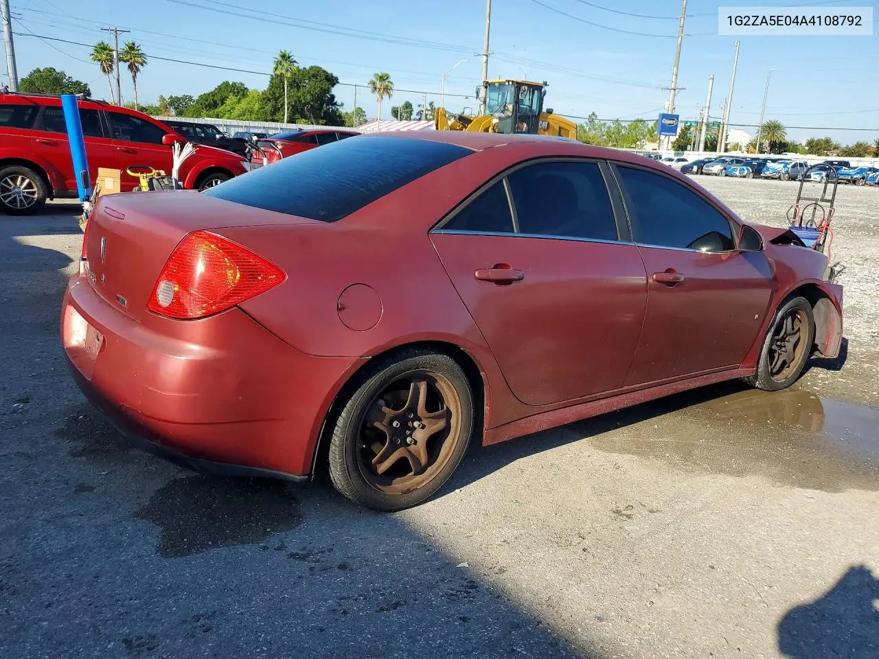 2010 Pontiac G6 VIN: 1G2ZA5E04A4108792 Lot: 59373826