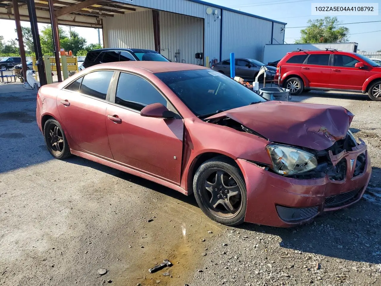 2010 Pontiac G6 VIN: 1G2ZA5E04A4108792 Lot: 59373826