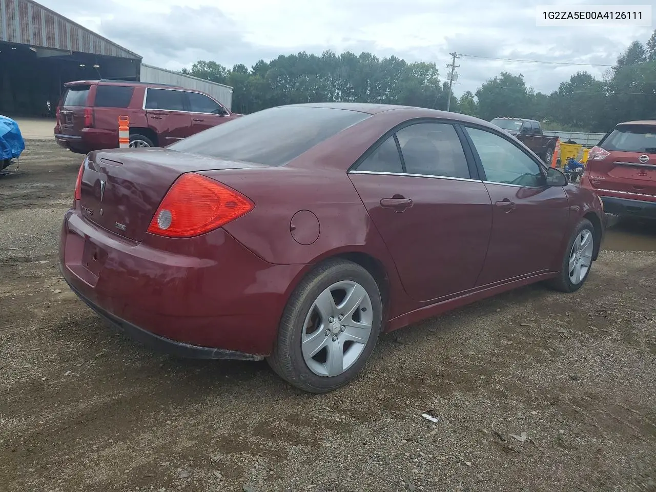 2010 Pontiac G6 VIN: 1G2ZA5E00A4126111 Lot: 60924766