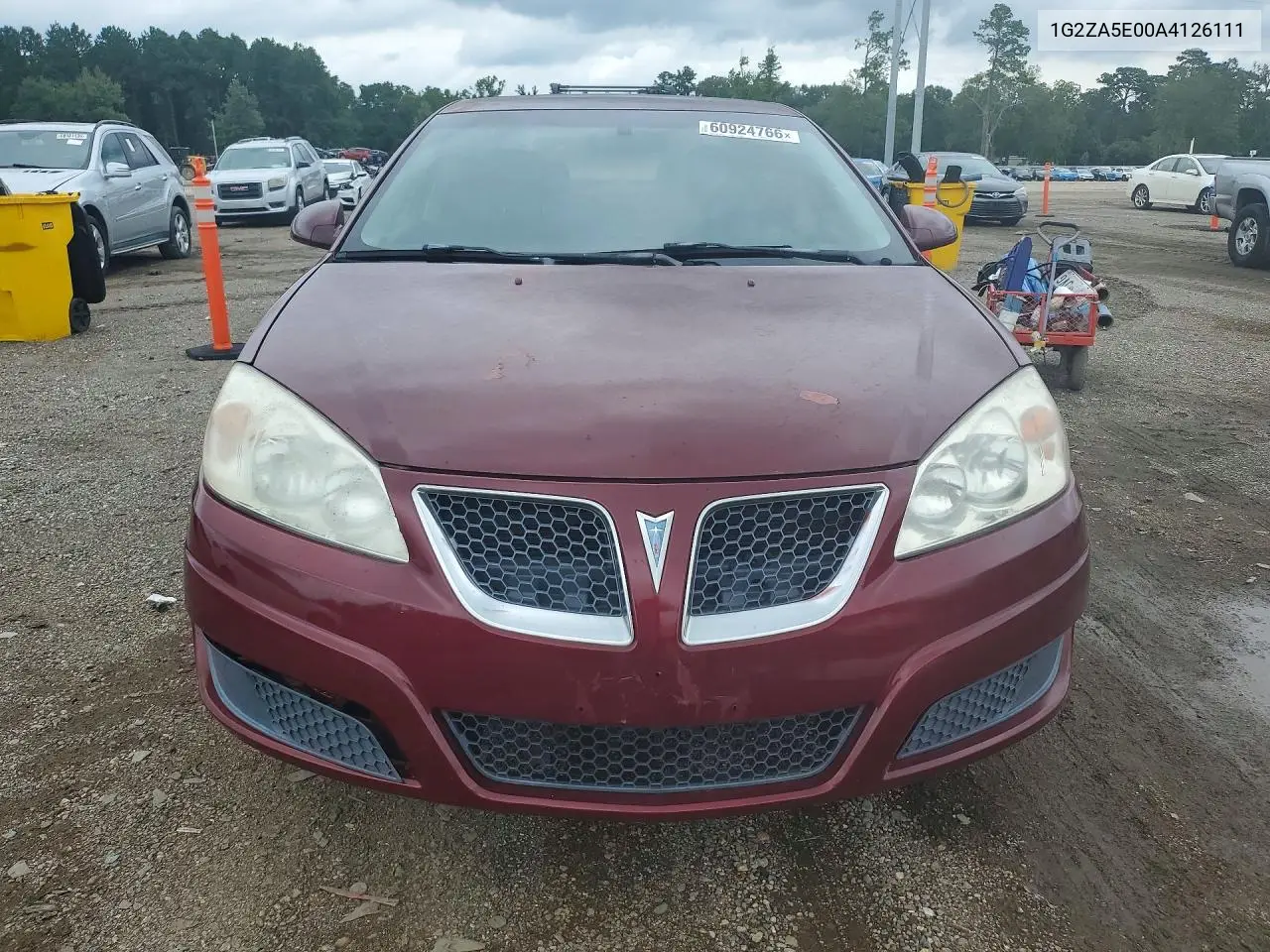 2010 Pontiac G6 VIN: 1G2ZA5E00A4126111 Lot: 60924766