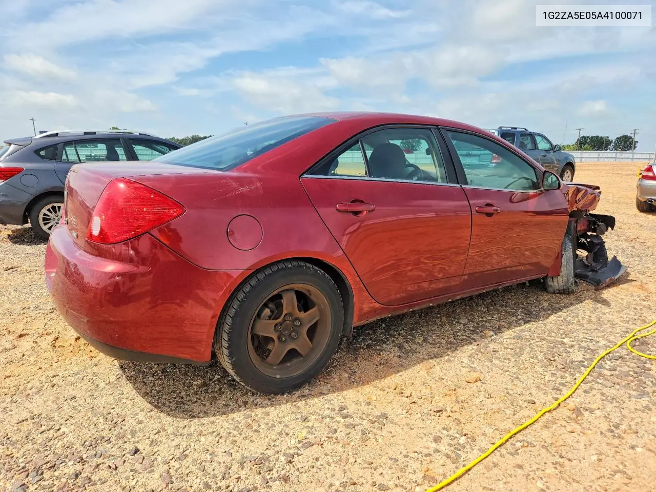 2010 Pontiac G6 VIN: 1G2ZA5E05A4100071 Lot: 97685495