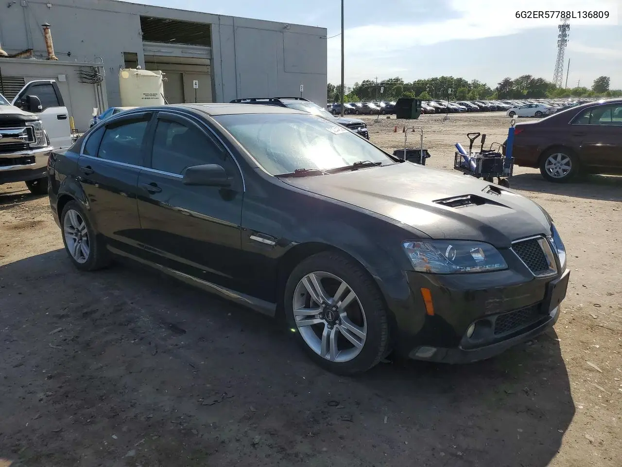 2008 Pontiac G8 VIN: 6G2ER57788L136809 Lot: 52244696
