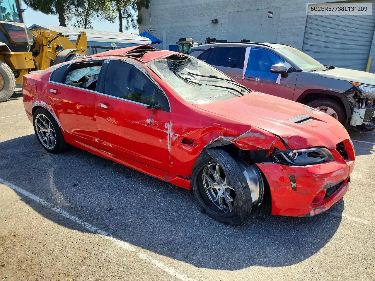 2008 Pontiac G8 VIN: 6G2ER57738L131209 Lot: 56540316