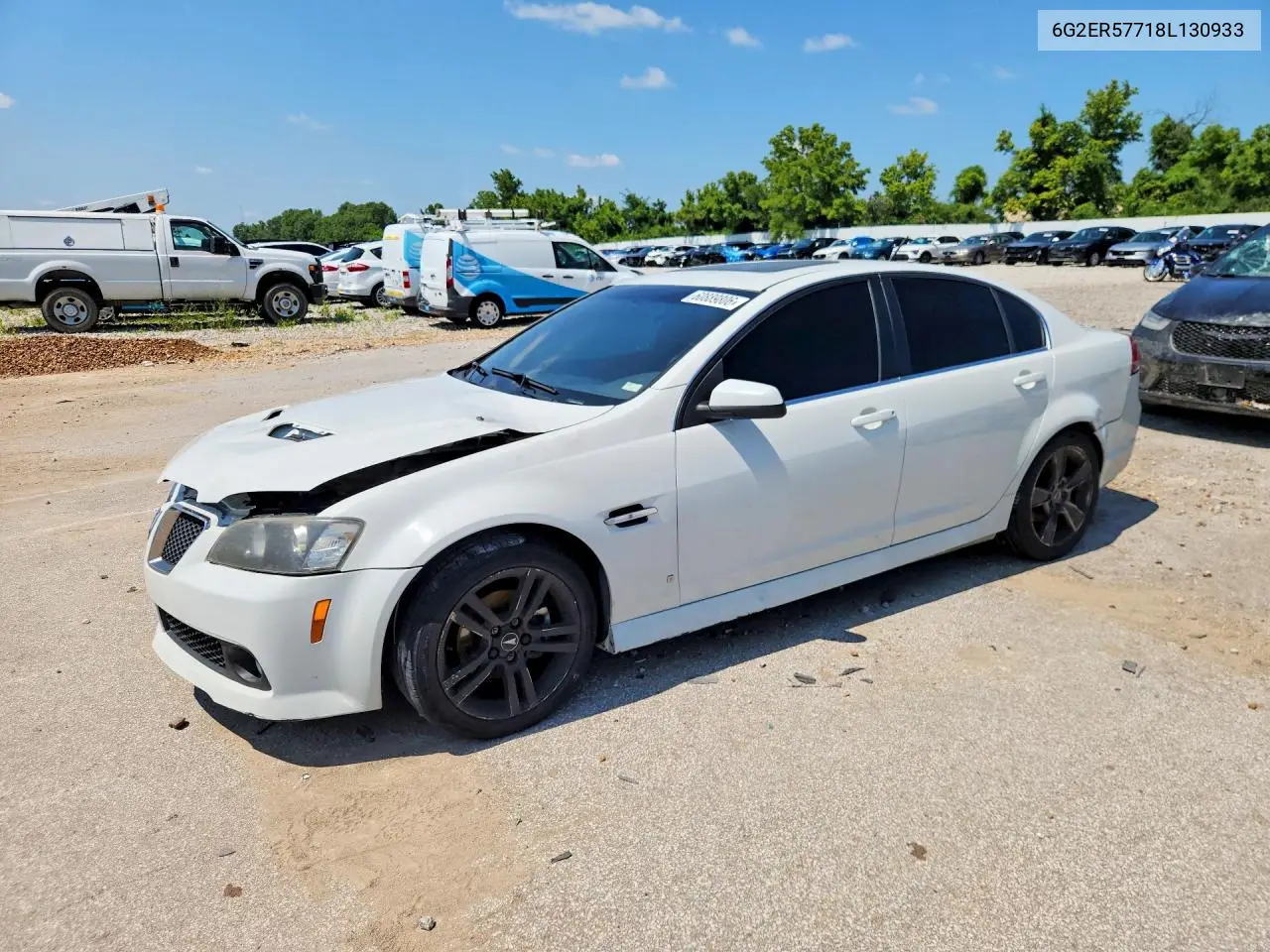 2008 Pontiac G8 VIN: 6G2ER57718L130933 Lot: 60889806