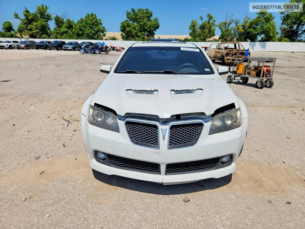 2008 Pontiac G8 VIN: 6G2ER57718L130933 Lot: 60889806