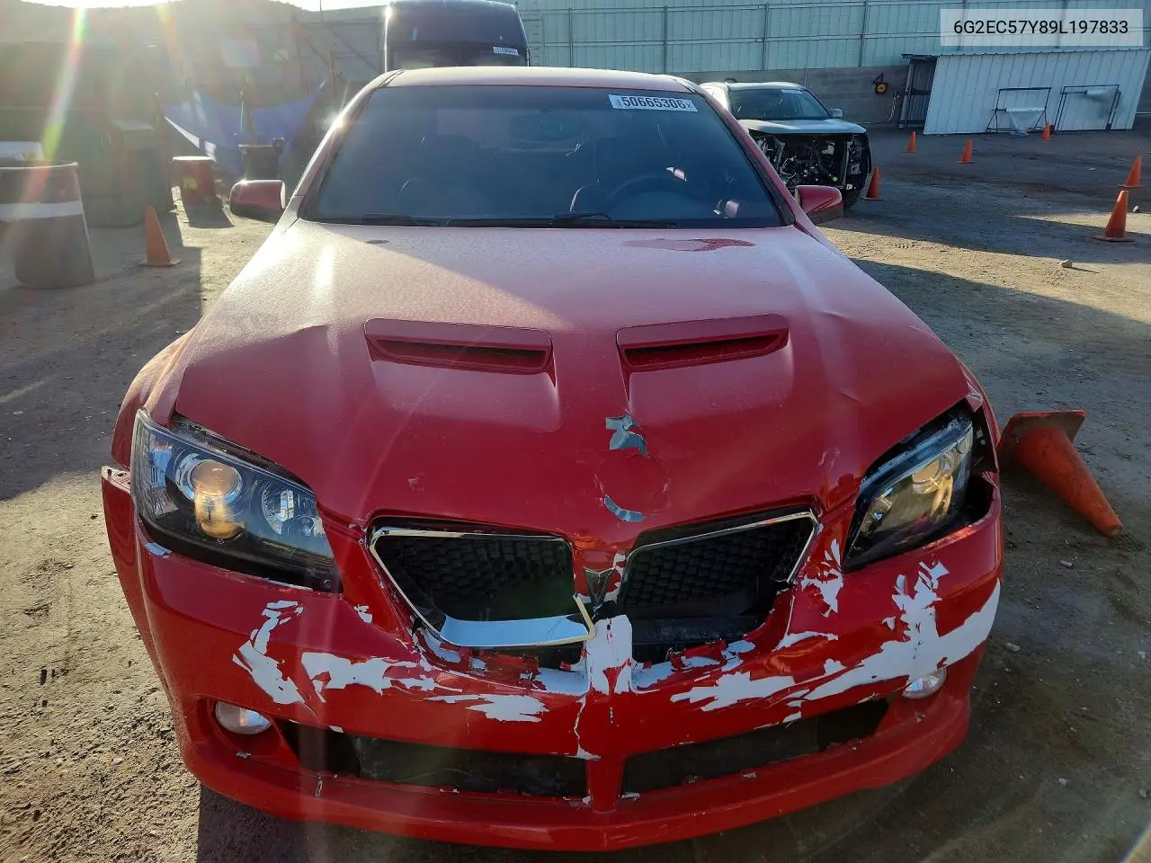 2009 Pontiac G8 Gt VIN: 6G2EC57Y89L197833 Lot: 50665306
