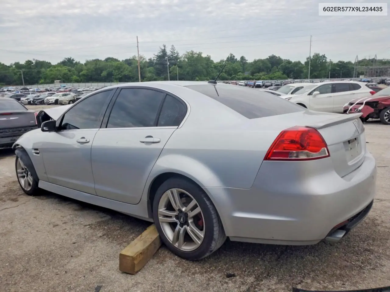 2009 Pontiac G8 VIN: 6G2ER577X9L234435 Lot: 53538626