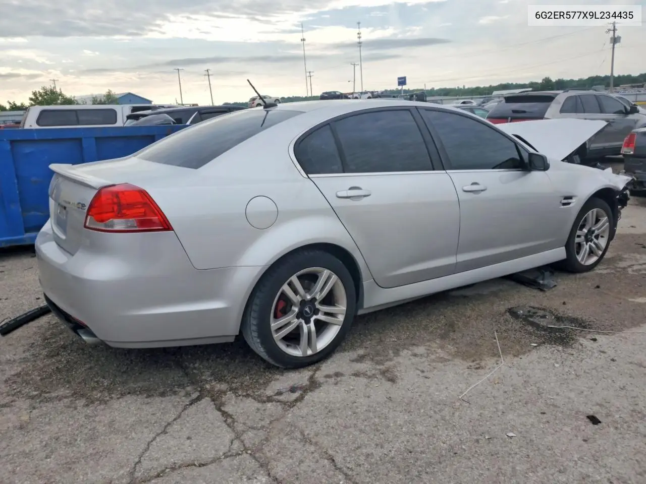 2009 Pontiac G8 VIN: 6G2ER577X9L234435 Lot: 53538626