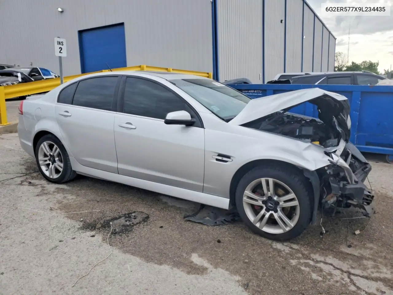 2009 Pontiac G8 VIN: 6G2ER577X9L234435 Lot: 53538626