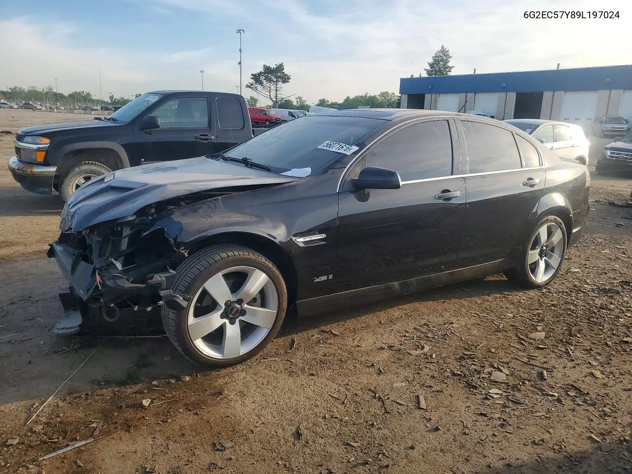 2009 Pontiac G8 Gt VIN: 6G2EC57Y89L197024 Lot: 56071616