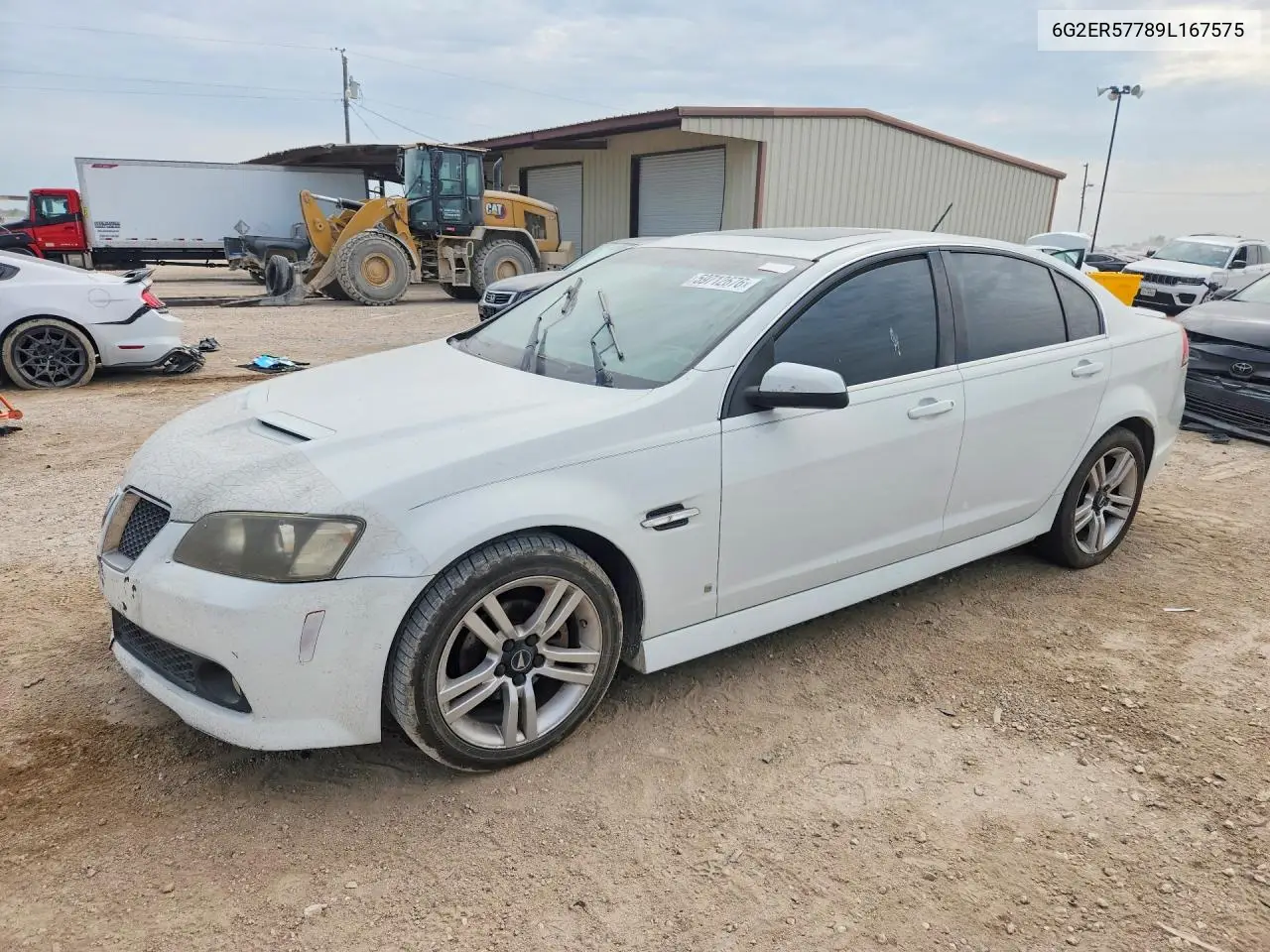 2009 Pontiac G8 VIN: 6G2ER57789L167575 Lot: 59712676