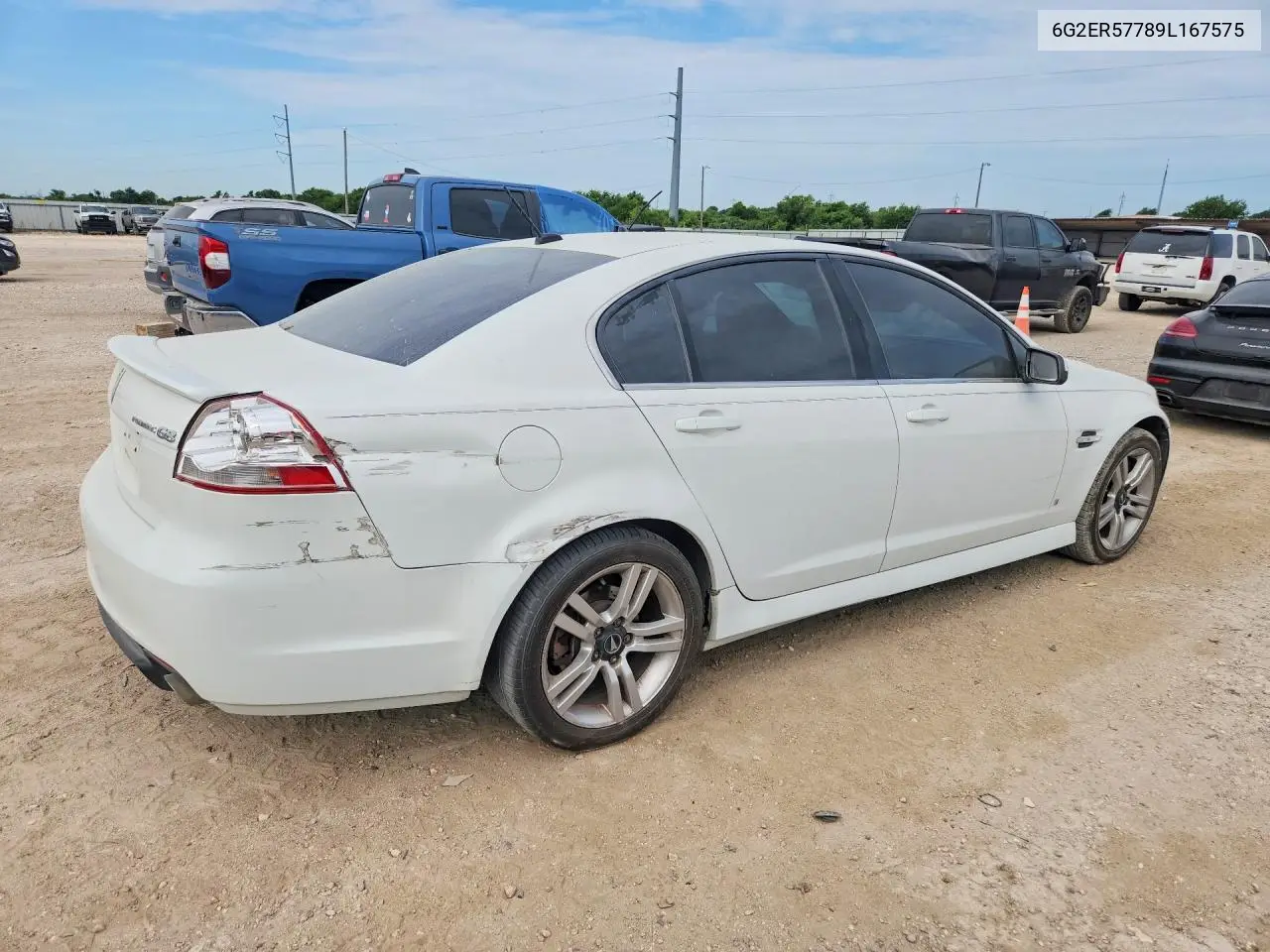 2009 Pontiac G8 VIN: 6G2ER57789L167575 Lot: 59712676