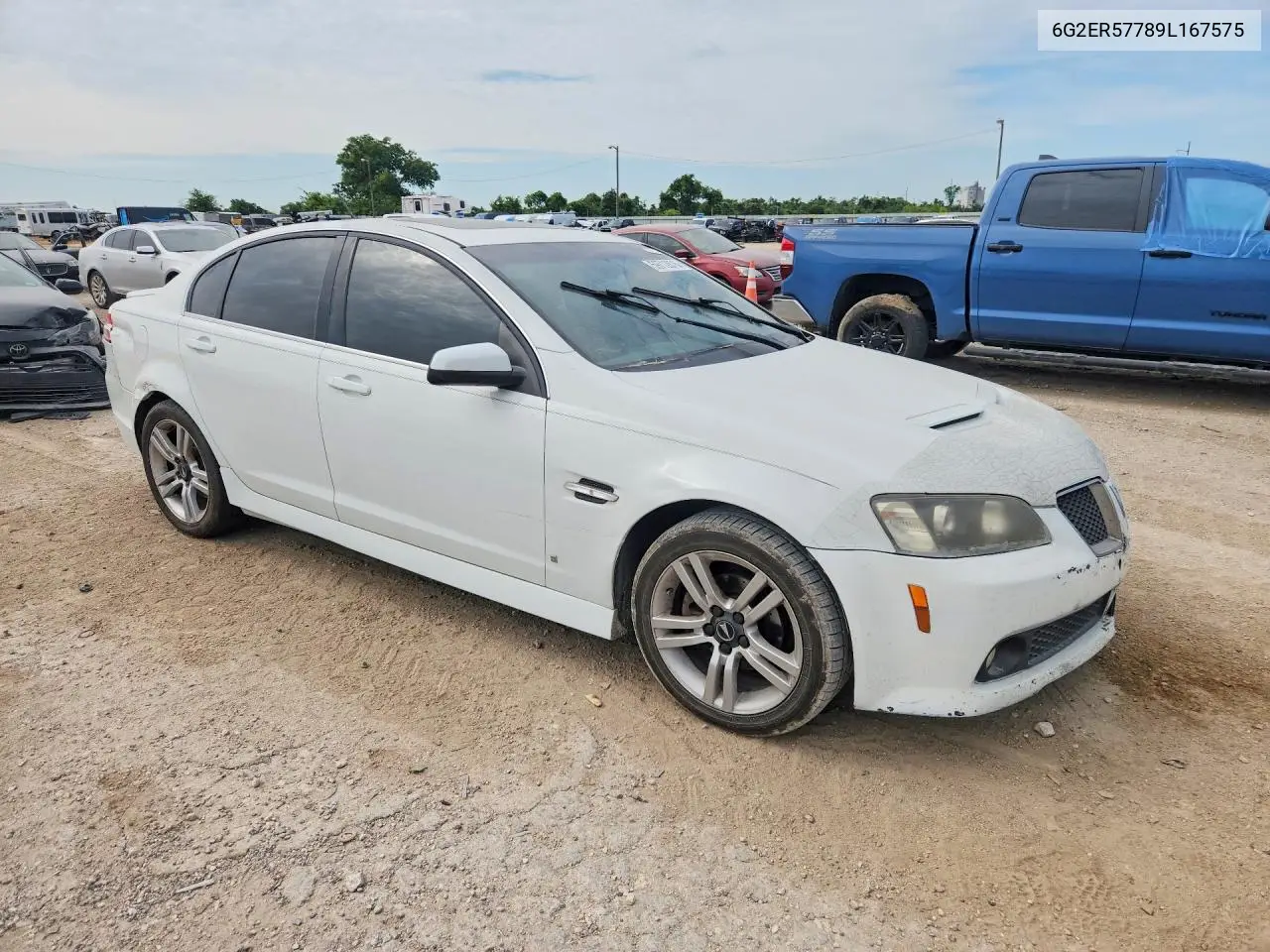 2009 Pontiac G8 VIN: 6G2ER57789L167575 Lot: 59712676