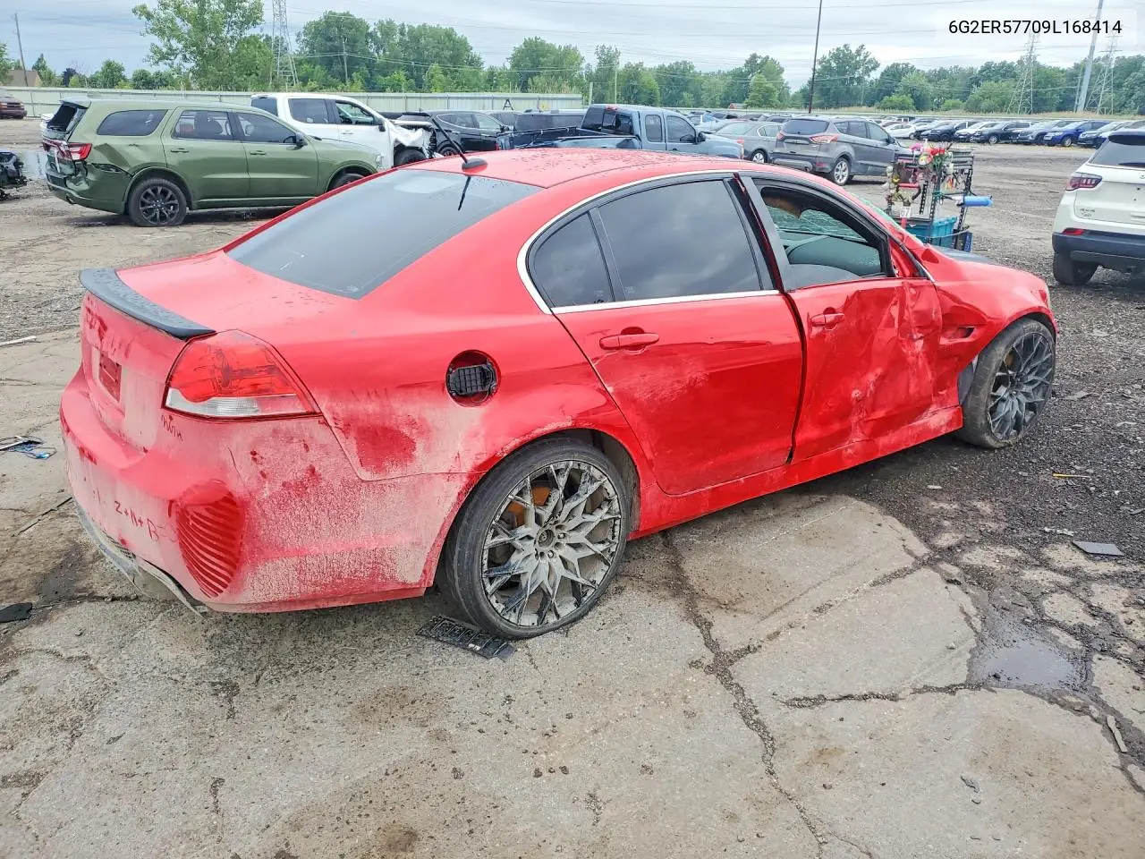 2009 Pontiac G8 VIN: 6G2ER57709L168414 Lot: 59837486