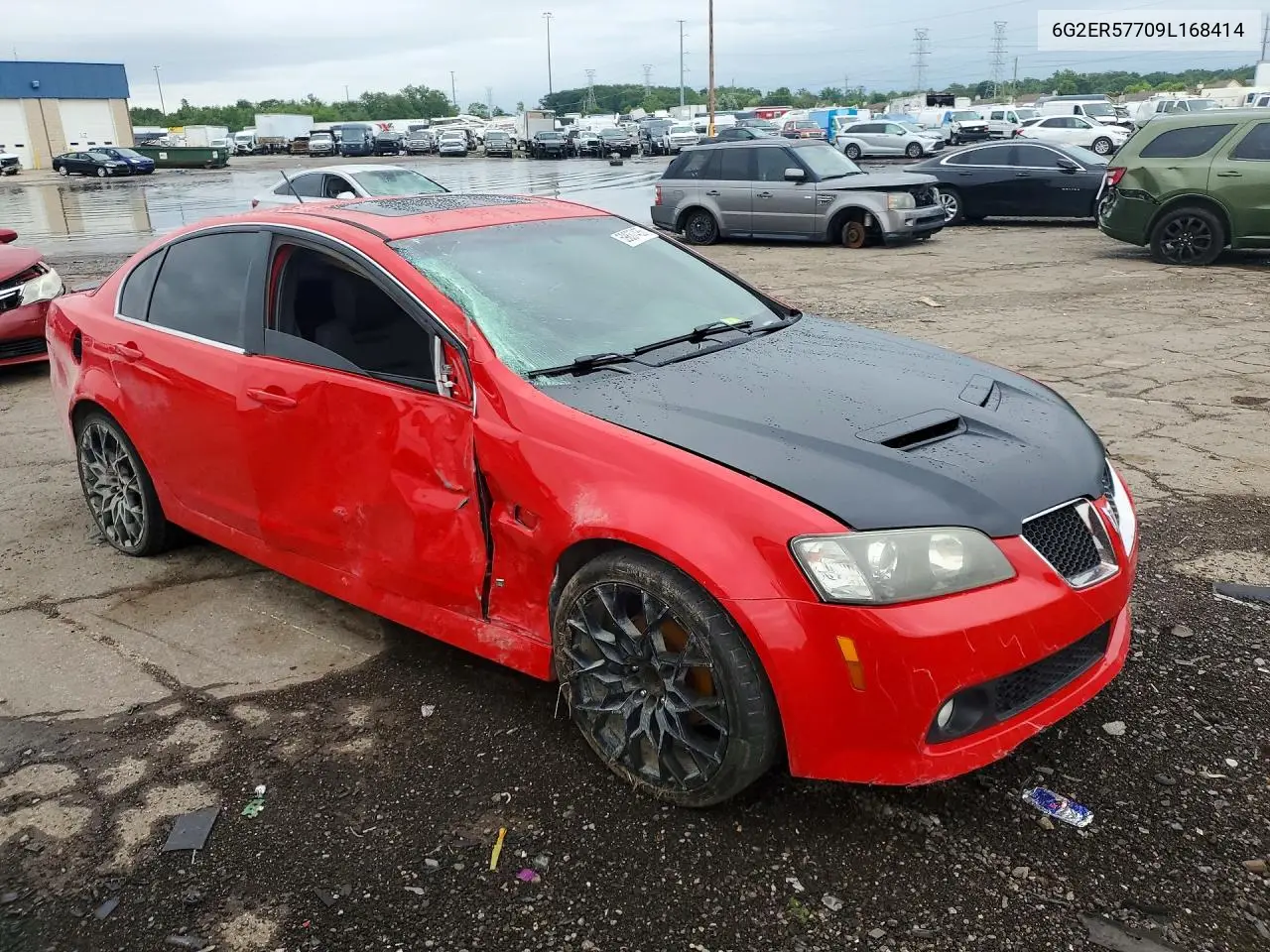 2009 Pontiac G8 VIN: 6G2ER57709L168414 Lot: 59837486