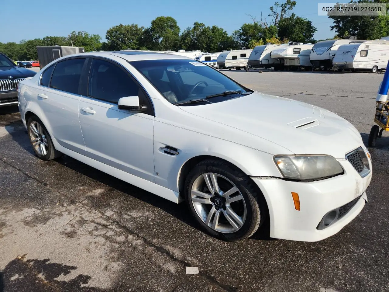 2009 Pontiac G8 VIN: 6G2ER57719L224568 Lot: 60164596