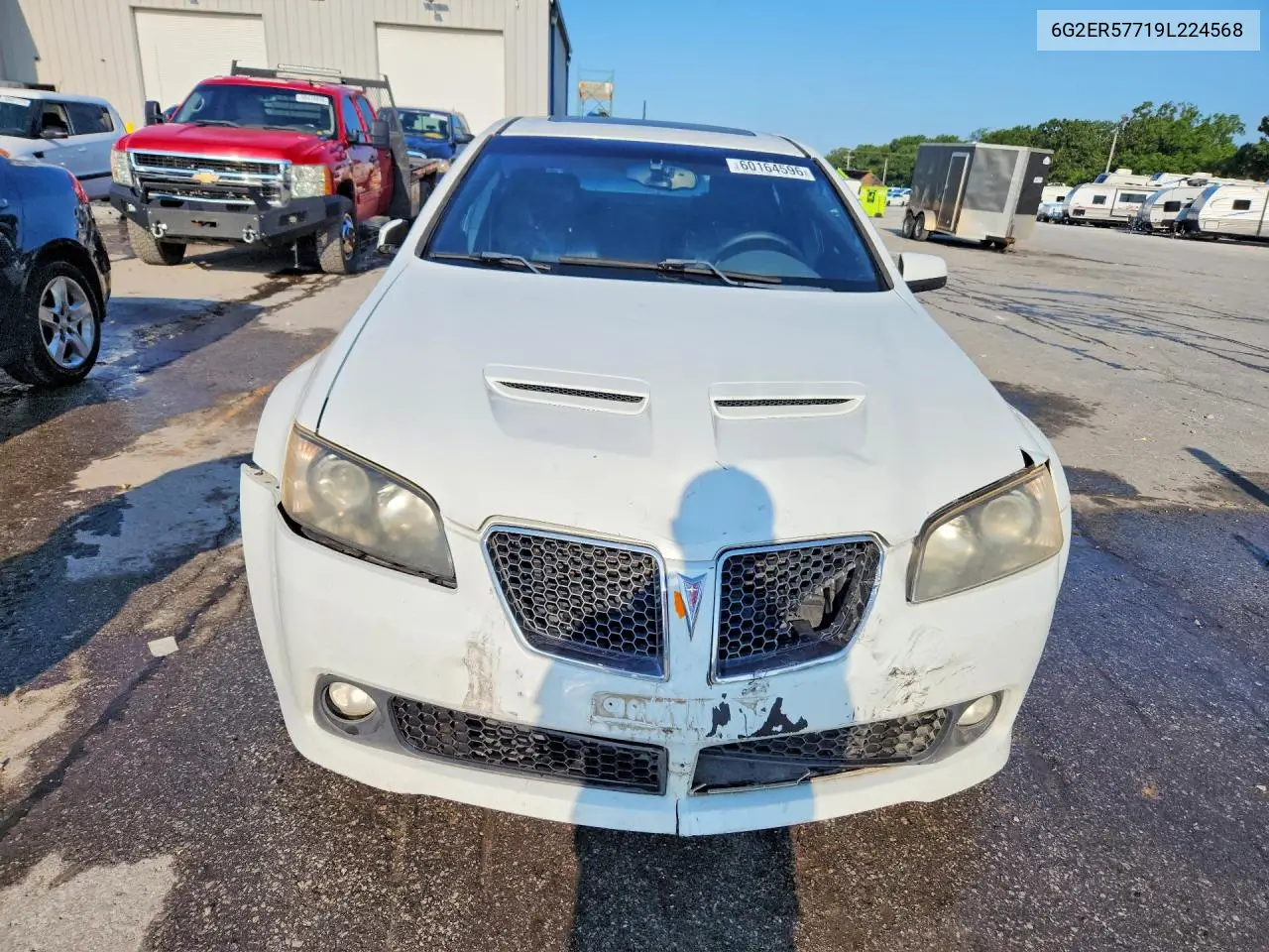 2009 Pontiac G8 VIN: 6G2ER57719L224568 Lot: 60164596