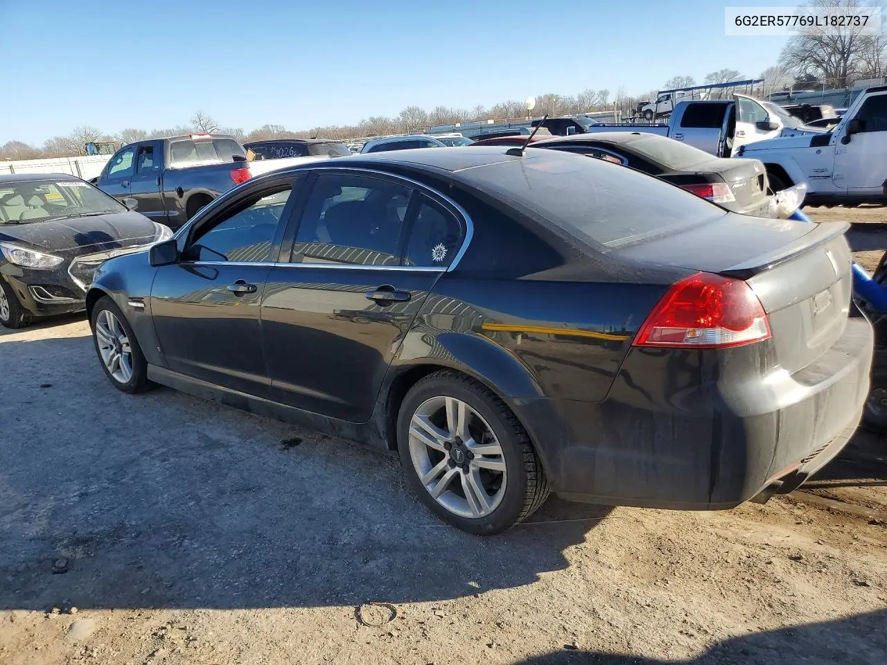 2009 Pontiac G8 VIN: 6G2ER57769L182737 Lot: 76522855