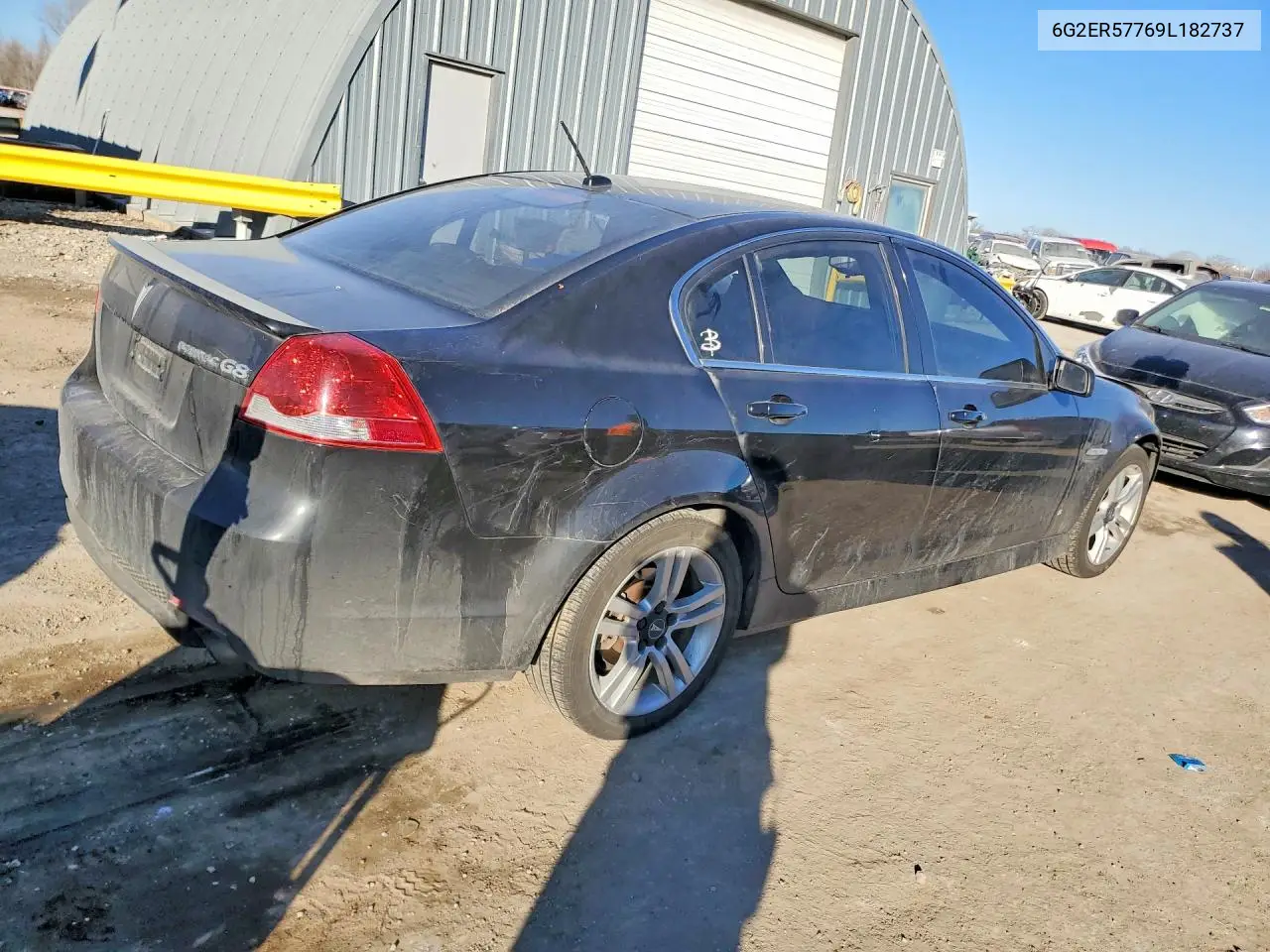 2009 Pontiac G8 VIN: 6G2ER57769L182737 Lot: 76522855