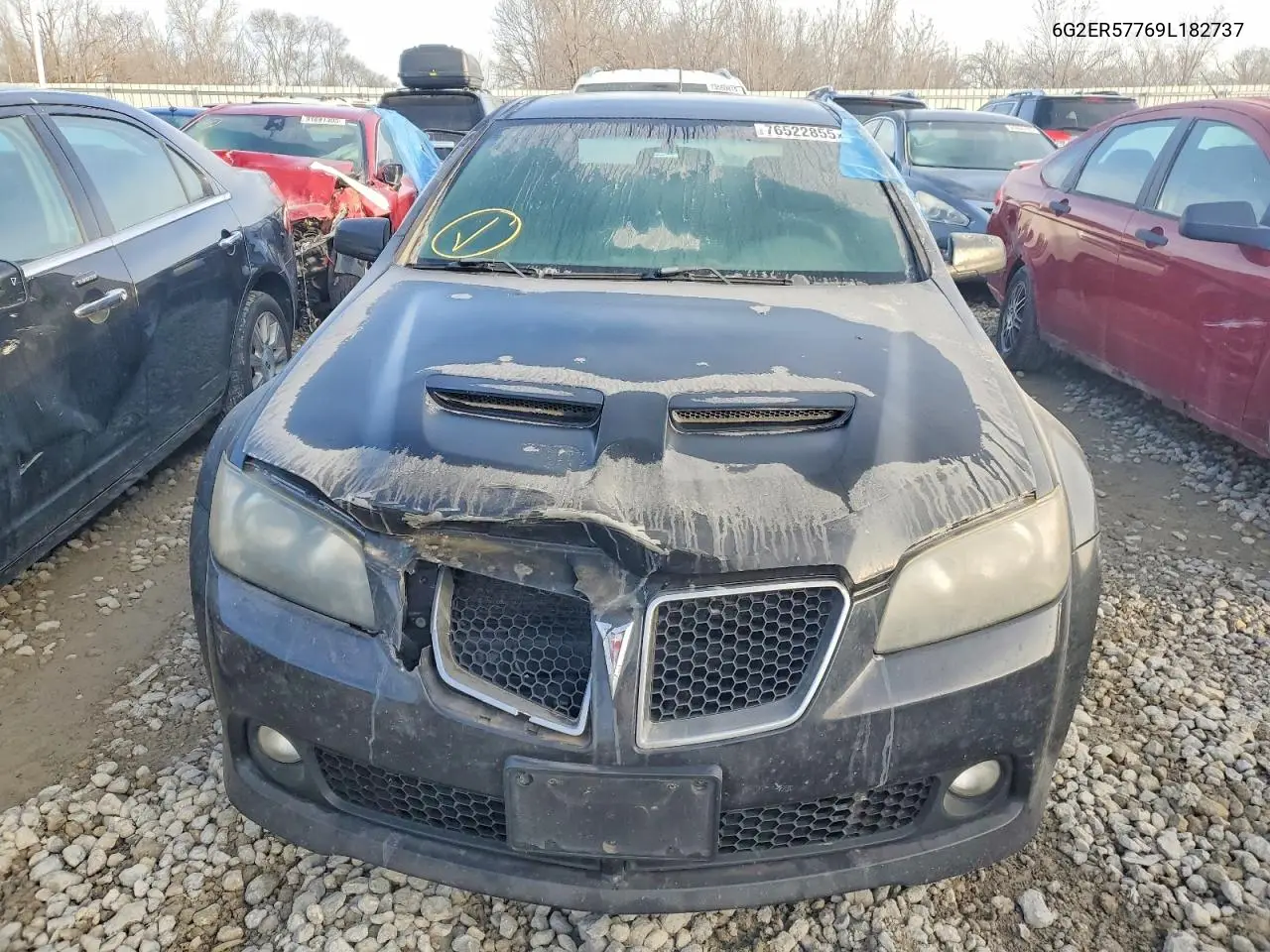 2009 Pontiac G8 VIN: 6G2ER57769L182737 Lot: 76522855